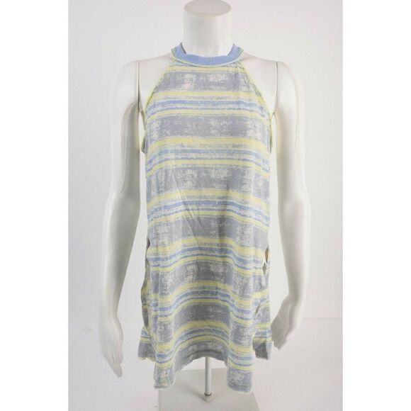 Free People Tops - We the Free People Womens Tank Top M Blue Yellow